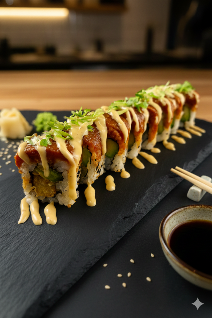 Crevette Tempura Roll (8 pcs)