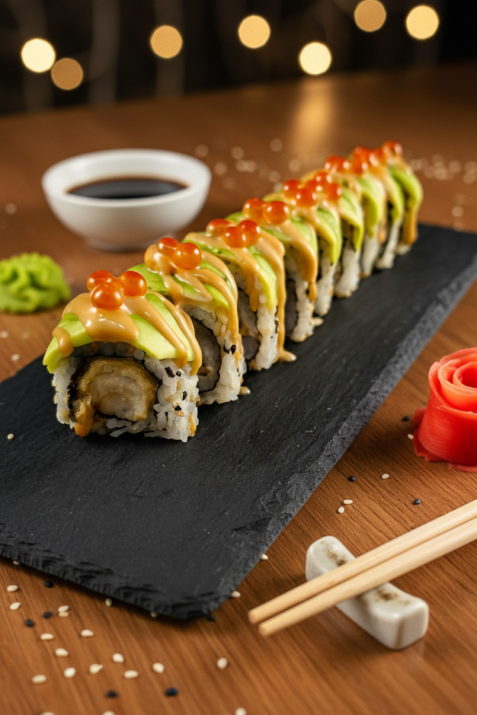 Dragon Roll (8 pcs)