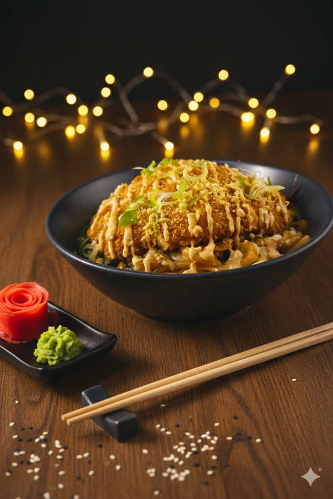 Nouilles sautées poulet crispy ou mariné