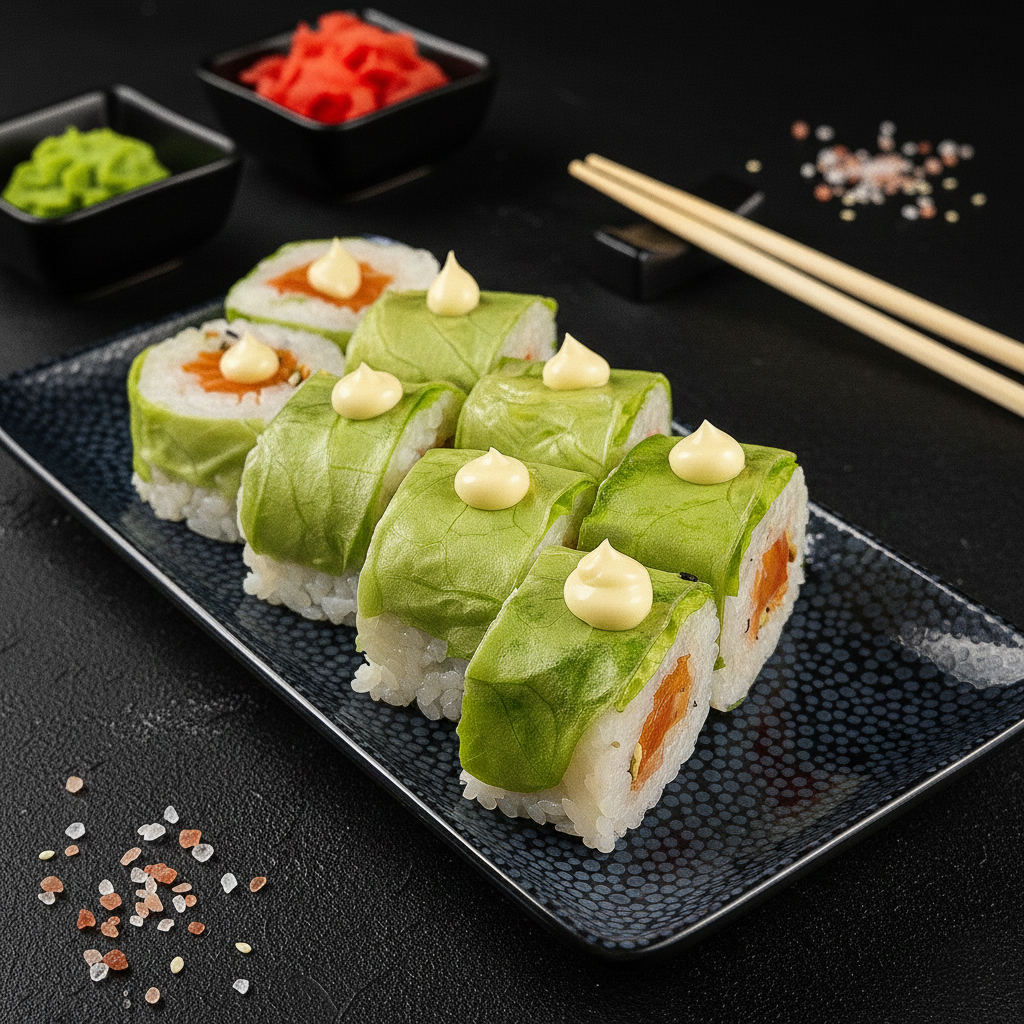 Spring roll saumon mariné (8 pcs)