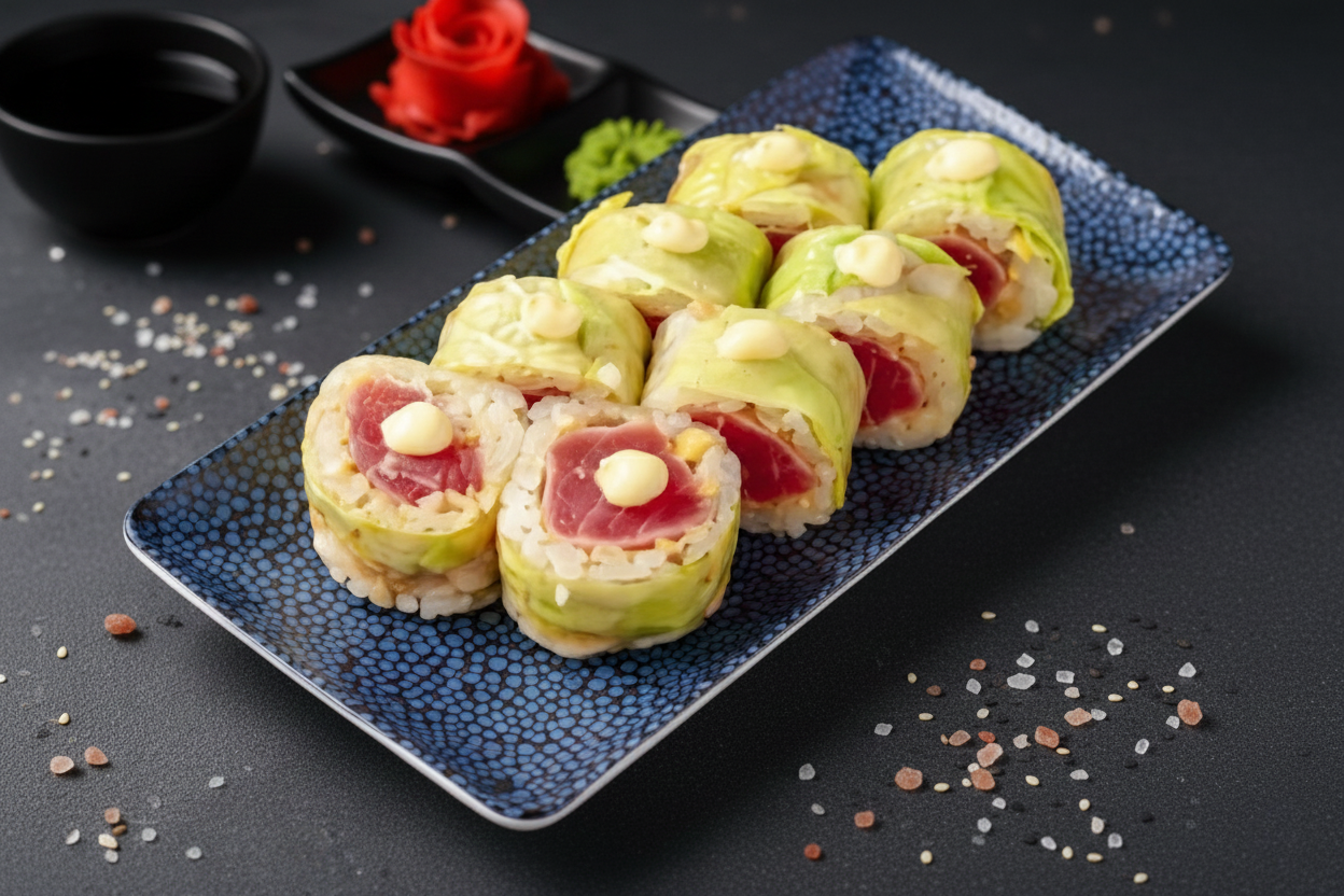 Spring roll thon mariné (8 pcs)